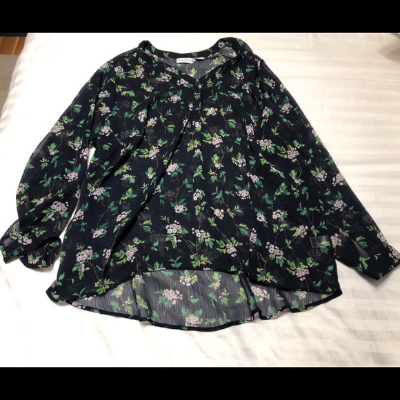 Liz Claiborne Woman Sheer Blouse - Picture 3 of 7